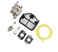 Niceminiwall Carburateur de rechange pour tronçonneuse 36 41 136 137 141 142 C1Q-W29E avec filtre à air et joints de filtre à carburant compatible avec WT-834 WT-834A OEM