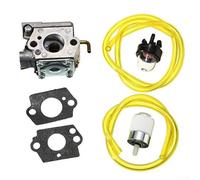 Niceminiwall Carburateur pour kit de filtre à ampoule d'amorçage pour moteurs de tondeuse à gazon série WT-682-, WT-682, TB65SS et RY - pour composants de livraison de carburant durables pour