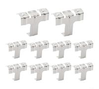 Niceminiwall Clips de drainage de l'eau en acier inoxydable 304 pour panneau solaire de 30 mm-40 mm d'épaisseur, système de guide de nettoyage automatique augmente l'efficacité de la génération