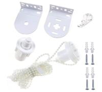 Niceminiwall Contrôleur de store enrouleur de 32 mm pour rideaux à chaîne à perles, mécanisme de remplacement avec tête de commande de 32 mm, accessoire de rideau en plastique pour réparation d'ombres