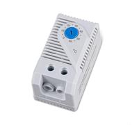 Niceminiwall Contrôleur de température mécanique compact pour thermostat de 0 à 60 °C - Montage sur rail DIN pour chauffage et refroidissement des équipements dans les armoires avec protection IP20