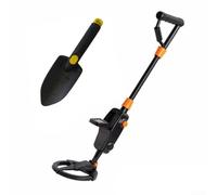 Niceminiwall Détecteur de métaux avec écran LCD et bobine de recherche étanche, haute sensibilité de 5 à 10 cm, profondeur de détection pour bijoux en or, argent, convient pour les forêts, les jardins