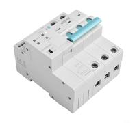 Niceminiwall Disjoncteur WiFi avec télécommande - Mesure MCB compatible avec application pour surveillance des panneaux électriques, protection contre les surcharges, minuterie de commande vocale (3P)