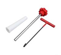 Niceminiwall Ensemble d'outils d'installation de valve pour réparation de pneus - Kit complet avec extracteur de tige de valve, outil de crochet, outil d'aide buccale et gants pour l'entretien des