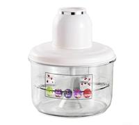 Niceminiwall Éplucheur de raisin électrique avec lames en acier inoxydable 304, éplucheur automatique de fruits et légumes pour raisins, tomates cerises et ail, une touche (blanc)