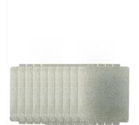 Niceminiwall Feuille de mica de rechange pour four à micro-ondes 9,9 x 10,8 cm Épaisseur 0,04 mm Lot de 1, 5 ou 10 pièces pour modèles (1 pièce)