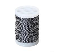 Niceminiwall Fil de service en nylon 400D, 120 m par rouleau, 1 mm d'épaisseur, résistance à la rupture de 15,4 kg, pour protection de la corde d'arc, Peep Sigh (blanc)