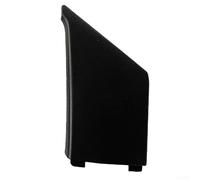 Niceminiwall Garniture de cadre de rétroviseur avant droit pour Yaris 2012-2014 OEM 75751-52040 ABS noir pièce de rechange extérieure panneau de carrosserie accessoire