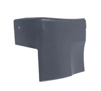 Niceminiwall Garniture inférieure avant gauche en ABS noir pour Land Rover Discovery 5 (2017-2023), pièce de rechange compatible avec LR082682