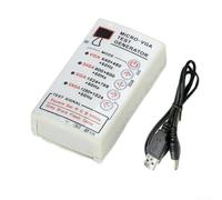 Niceminiwall Générateur de signal d'affichage portable VGA SVGA XGA pour tester les moniteurs et projecteurs LCD CRT, prend en charge plusieurs résolutions 640 x 480 à 1280 x 1024 à 60 Hz avec