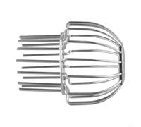 Niceminiwall Gouttière en acier inoxydable 304 pour grille de protection contre les feuilles pour le drainage du toit et la prévention des débris, filtre de descente à débit rapide, protection