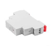 Niceminiwall GR8-116 Commande auxiliaire intermédiaire pour relais Montage sur rail DIN 1SPDT AC/DC 12 V 16 A Interrupteur pour relais Indicateur LED Plastique Blanc Largeur 18 mm Industriel (0)