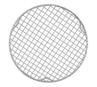 Niceminiwall Grille de refroidissement ronde, grille de four en fil métallique, grille ronde en acier inoxydable, grille de refroidissement pour barbecue et barbecue (29,5 cm)