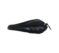 Niceminiwall Housse de siège en silicone imperméable avec rembourrage en gel doux et épais pour VTT et vélo de route, protection de selle réglable et anti-poussière pour plus de confort (bleu)