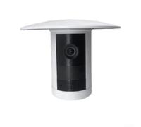 Niceminiwall Housse pour caméra Ring Outdoor Cam-Plus 2025 - Housse blanche pour caméra extérieure résistante aux intempéries, aux UV et à la poussière - Protège l'appareil photo de la pluie/du soleil