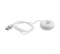Niceminiwall Humidificateur USB portable en forme de donut avec protection contre les coupures d'eau, mini brumisateur et purificateur d'air pour la maison ou le bureau, matériau ABS, alimentation USB