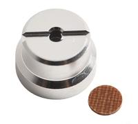 Niceminiwall Jauge de bobine en alliage d'aluminium pour moulinets DC Baitcast - Écrou de jauge de fil à capuchon demi-lune, compatible avec les moulinets de pêche en goutte d'eau, ensemble de pièces