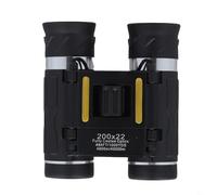 Niceminiwall Jumelles professionnelles compactes 200 x 22 avec prisme BAK4 et optique FMC, grossissement 8x, objectif 22 mm, large champ de vision 7°, poignée en caoutchouc antidérapant pour