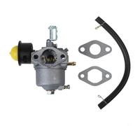 Niceminiwall Kit de carburateur de rechange 1P56F pour pièces de moteur de tondeuse à gazon, construction en métal de haute qualité avec poire d'amorçage et joints, compatible avec carburateur 1P56F
