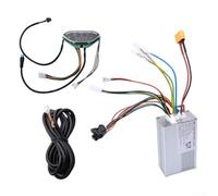Niceminiwall Kit de contrôleur de moteur 36 V 350 W avec panneau d'affichage et câble compatible avec scooter électrique E9T, construction en plastique et métal, sécurité améliorée