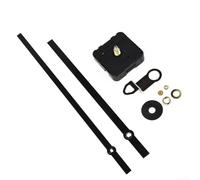 Niceminiwall Kit de mécanisme d'horloge murale à quartz, moteur à couple élevé avec tige de 17 mm, horloge, 200 mm, accessoires de fabrication d'horlogerie