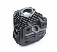 Niceminiwall Kit de piston de cylindre de tronçonneuse 45 mm pour tronçonneuse 52CC 5200 Chine - Cylindre en acier, 2 joints, piston, goupille de poignet et 2 anneaux de piston, compatible avec Out