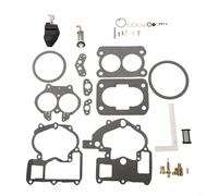Niceminiwall Kit de réparation de carburateur pour moteurs Mercruiser Inboard Marine 3.0L 4.3L 5.0L 5.7L Mercury Marine 3302-804844002 Kit de révision en métal et plastique