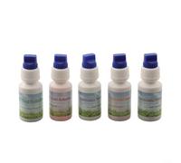 Niceminiwall Kit de test de sol NPK 10 ml, solution de mesure du pH pour l'agriculture, le jardinage, testeur de nutriments avec tubes à essai, réactifs, feuilles de contrôle portables, outils de test