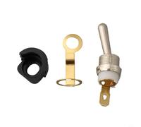 Niceminiwall Kit interrupteur d'arrêt à ressort pour tronçonneuse avec bague et plaque de raccordement pour tronçonneuse chinoise série 4500, 5200, 5800 - Pièce de rechange