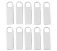 Niceminiwall Lot de 10 clés magnétiques pour interrupteur de carte pour contrôle d'accès à économie d'énergie, fente blanche durable pour chambre d'hôtel ou système de gestion de l'électricité à la