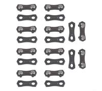 Niceminiwall Lot de 10 maillons de chaîne de tronçonneuse unis et préréglés pour pas de 0,95 cm, calibre 0,3 mm, épaisseur 0,3 mm - Compatible avec chaînes standard 3/8-050 (