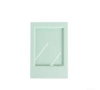 Niceminiwall Lot de 10 mini cadres photo 10 x 7 cm - Décoration photo personnelle - Lot de petits cadres photo colorés - Pour film instantané - Pour mini 12/11/9/8/7 (vert pic)