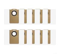 Niceminiwall Lot de 10 sacs de récupération de poussière de rechange compatibles avec Mova E20 Plus pour Honor Choice S3 Plus Pro-scenic Q8 Max Robot Aspirateur Station de base
