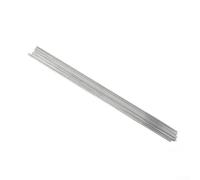 Niceminiwall Lot de 10 tiges de soudure en aluminium - Fil de brasage - Facile à fondre - Antirouille - Pour réparation d'aluminium et d'alliage de manganèse, bricolage, construction navale (33 cm x 2