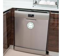 Niceminiwall Lot de 2 panneaux magnétiques double face « Clean Dirty » pour lave-vaisselle - Aimants décoratifs pour réfrigérateur avec résine résistante aux rayures, facile à nettoyer, forte tenue