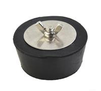 Niceminiwall Lot de 2 tuyaux de vidange de piscine hivernants pour écumoirs, retours et lignes de nettoyage - Bouchon d'expansion en caoutchouc anti-fuite pour la natation (63 mm)