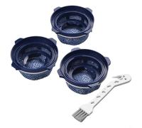 Niceminiwall Lot de 3 filtres de rechange pour aspirateur Samsung Jet 75 Jet 90 Jet 70 Jet 60 DJ97-02649A Compatible avec VS9000RL Series avec brosse de nettoyage