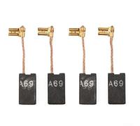 Niceminiwall Lot de 4 balais de carbone compatibles avec les outils électriques GBH5400 GBH5-38 X GSH38 GBH5-40D GSH500 A69 Series