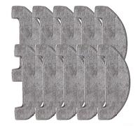 Niceminiwall Lot de 4 chiffons de nettoyage de rechange en microfibre pour aspirateur MS1 MAX, compatibles avec aspirateur robot MS1 MAX (lot de 10)
