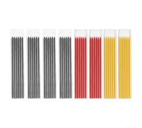 Niceminiwall Lot de 48 recharges de crayon de 2,8 mm pour traceur à trous profonds, outils de marquage longue portée pour le travail du bois, le métal, les bijoux, la sculpture, l'écriture, le dessin