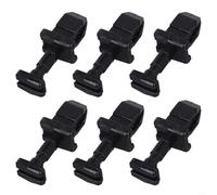 Niceminiwall Lot de 6 loquets de porte d'aération de réfrigérateur 617772 compatibles avec Norcold - Pièces de rechange pour porte d'aération de camping-car et remorque