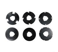 Niceminiwall Lot de 6 plaques de plantation compatibles avec EarthWay 1001-B Semoir de jardin, 6 plaques interchangeables pour maïs sucré, radis, carottes, haricots, pois, betteraves, semis