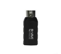 Niceminiwall M-VAVE SK7 Adaptateur MIDI sans fil avec technologie 2,4 GHz à faible latence, batterie rechargeable pour 25 heures de lecture, compatible avec claviers MIDI, pianos et