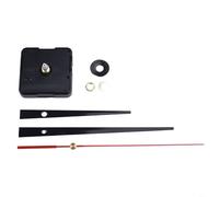 Niceminiwall Mécanisme de mouvement d'horloge à quartz avec tige et aiguilles de 16,8 mm, moteur de balayage silencieux pour la réparation d'horloge, s'adapte aux visages jusqu'à 9 mm d'épaisseur