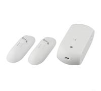 Niceminiwall Moteur robot à rideaux WiFi 5.0 pour rail I & U ou tige romaine, pilote de rideau électrique avec contrôle par application, détection automatique de la lumière, type C (tige L et U)