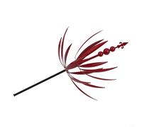 Niceminiwall Moulin à vent en métal pour décoration de jardin et extérieur - 90 cm - Moulin à vent rotatif en fer forgé résistant aux intempéries - Bleu/rouge - Pour terrasse, porche, Y (rouge)