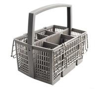 Niceminiwall Panier à couverts de rechange pour lave-vaisselle Bosch Constructa pour modèles Siemens Neff avec poignée en plastique gris BSH Group 11018806 SMZ5100 SZ73100