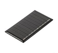 Niceminiwall Panneau solaire polycristallin 30 mA 5 V Panneau époxy Petite taille 53 x 30 mm Chargeur portable DIY pour lampes de jardin extérieures Panneaux de rue et énergie renouvelable