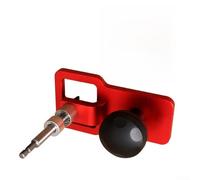 Niceminiwall Perforatrice verticale de bureau avec guide de perçage de précision, localisateur réglable avec manchon de perceuse remplaçable pour un positionnement précis, aluminium et acier