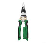 Niceminiwall Pince à dénuder professionnelle 8 en 1 - Outil électrique multifonction avec testeur de tension - Pince à sertir pour électriciens, projets de bricolage